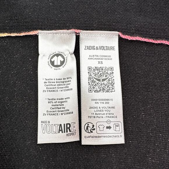 ZADIG & VOLTAIRE Austin Cosmoo Cardigan XS - Picture 13 of 16